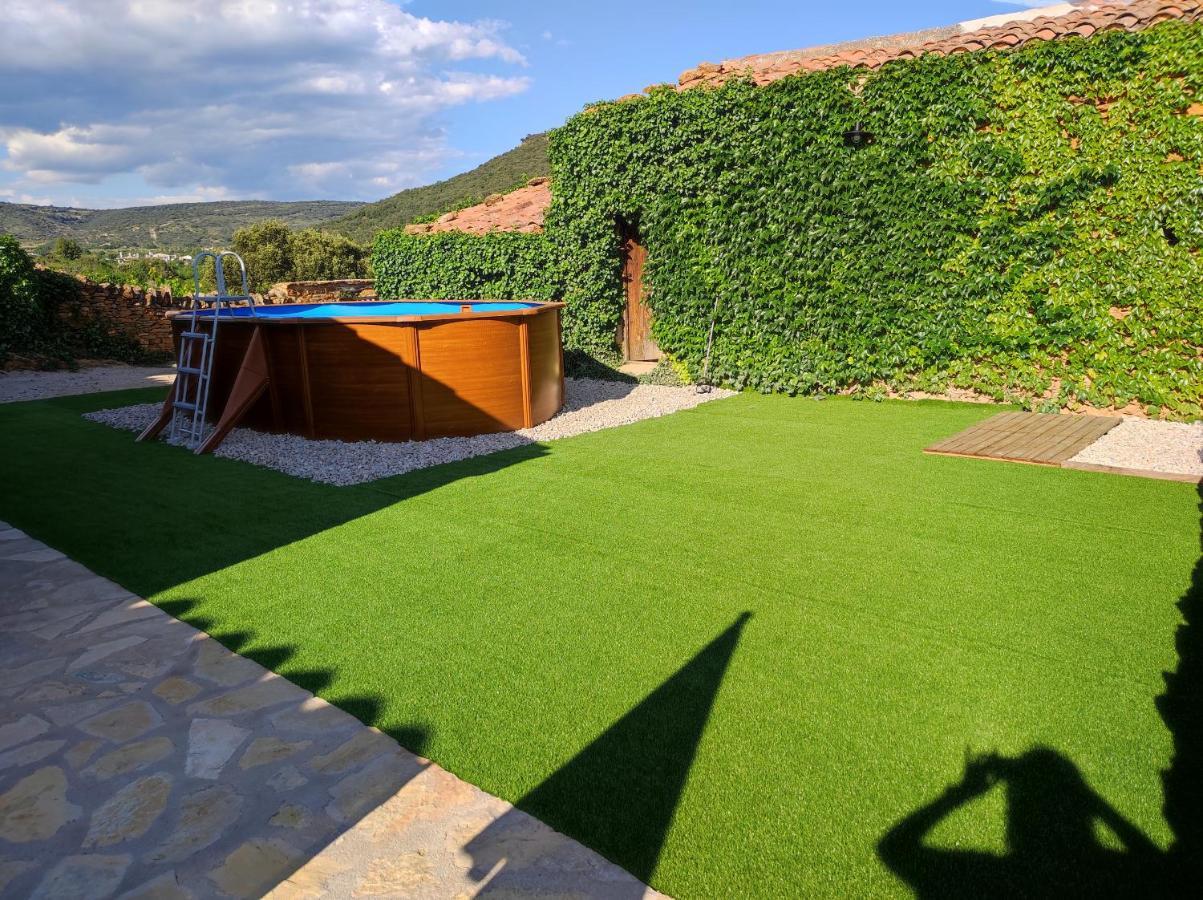 Masia Riu Dels Arbres Benassal Bagian luar foto