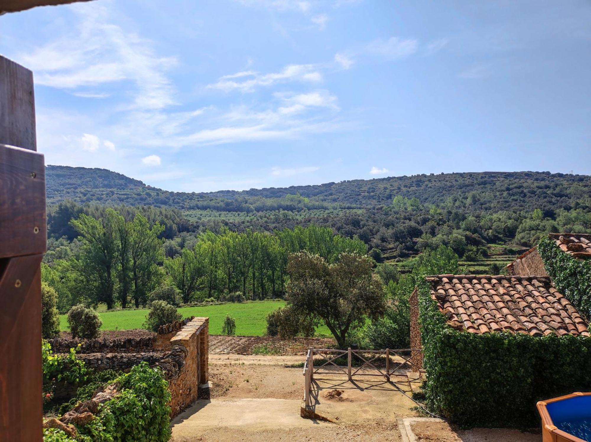 Masia Riu Dels Arbres Benassal Bagian luar foto